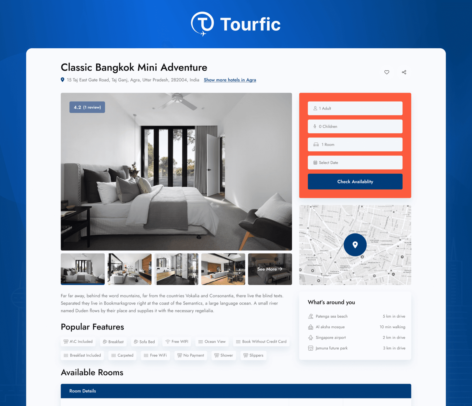 Tourfic screenshot 1