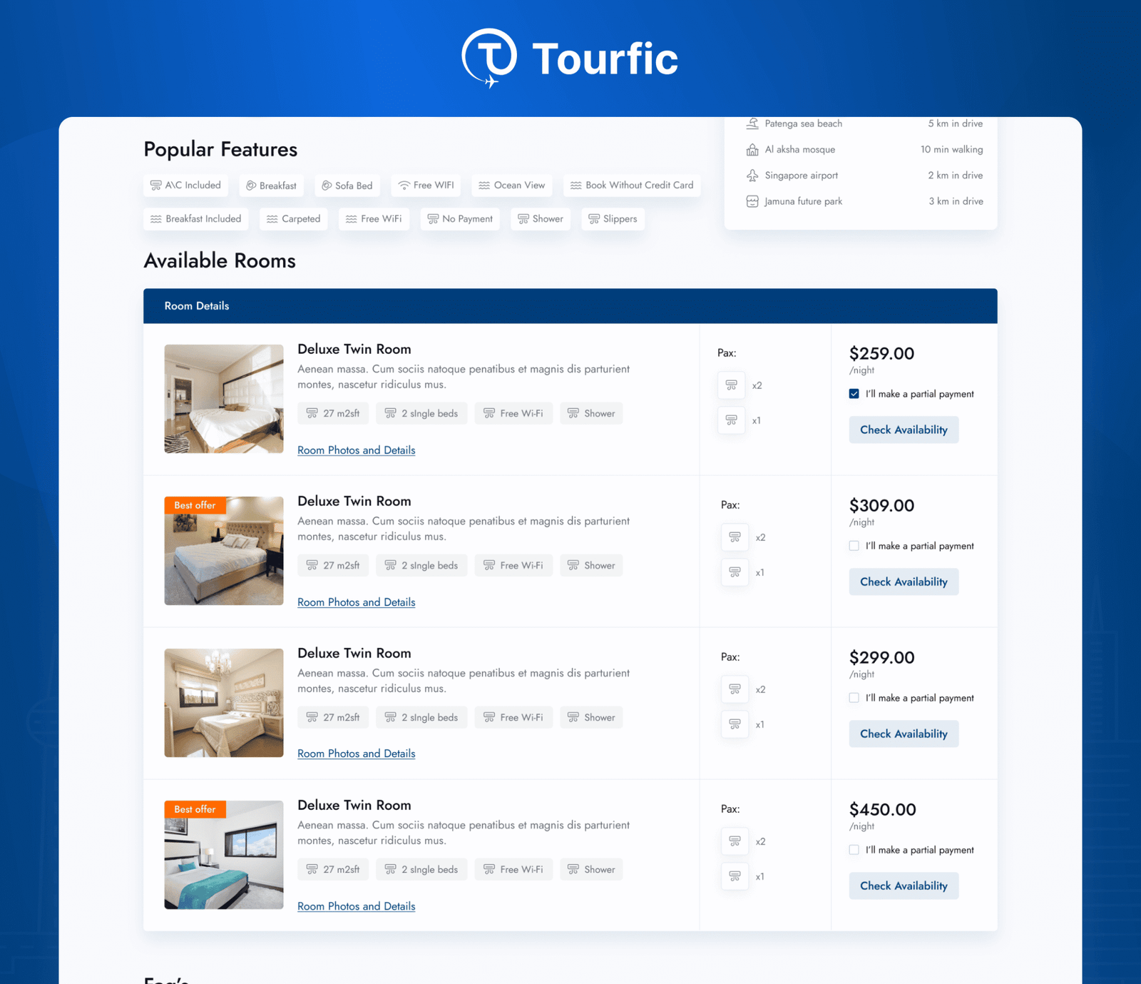 Tourfic screenshot 2